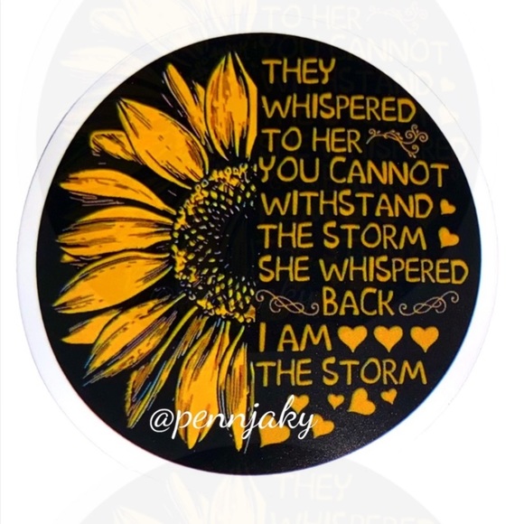 🌻2 for $9 or 4 for $15🌻 In a world full of roses,Be a Sunflower decal stickers - Picture 7 of 8
